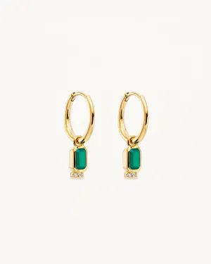 18k Gold Vermeil Strength Within Hoops Bycharlotte