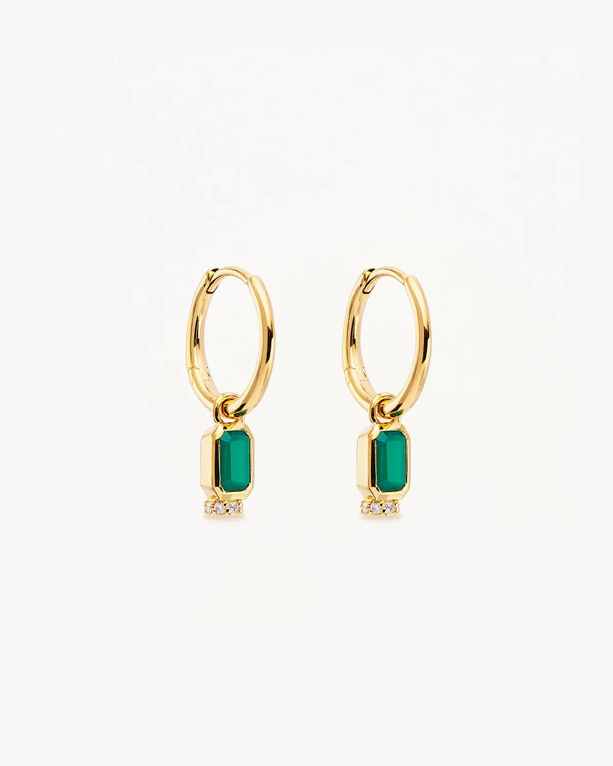 18k Gold Vermeil Strength Within Hoops Bycharlotte