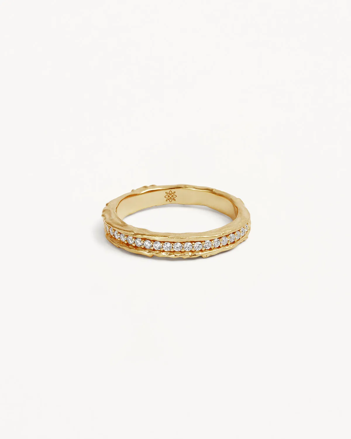 18k Gold Vermeil Sunkissed Horizon Ring Bycharlotte