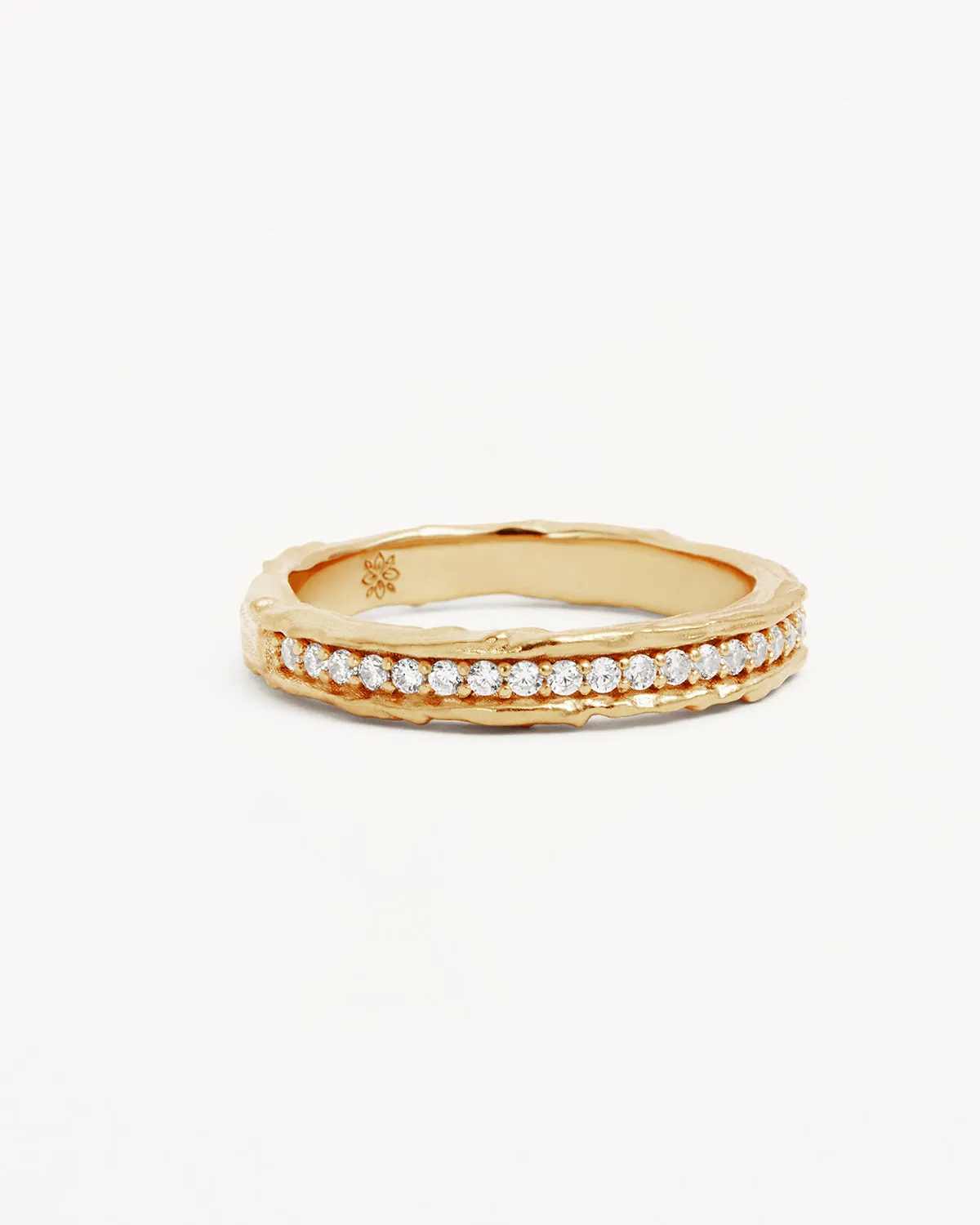 18k Gold Vermeil Sunkissed Horizon Ring Bycharlotte