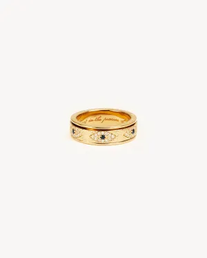 18k Gold Vermeil Trust Spinning Meditation Ring Bycharlotte