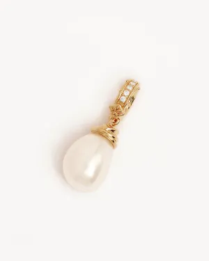 18k Gold Vermeil Whispers of Tranquillity Pearl Pendant Bycharlotte