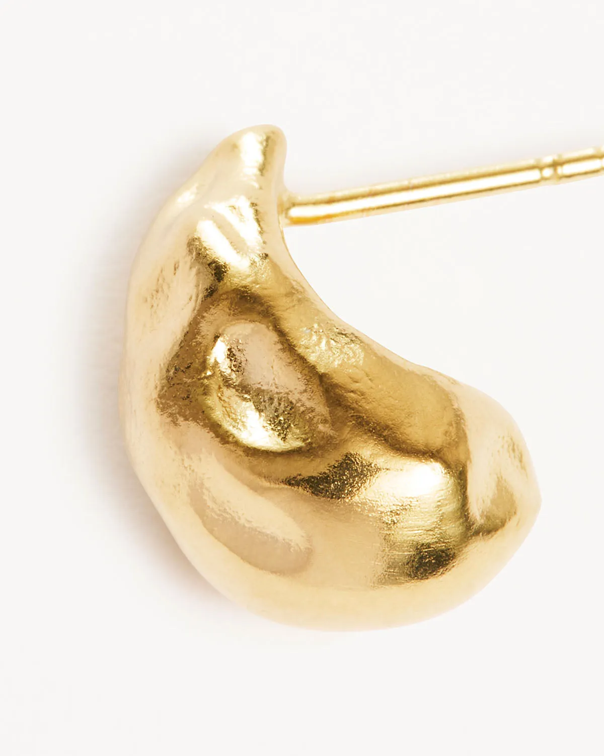 18k Gold Vermeil Wild Heart Small Earrings Bycharlotte