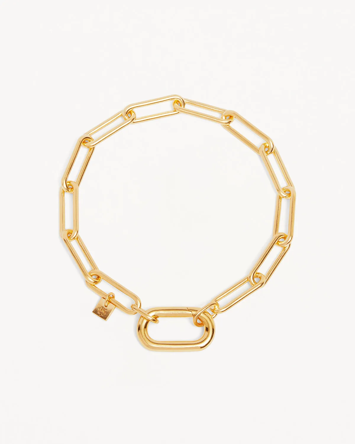 18k Gold Vermeil With Love Annex Link Bracelet Bycharlotte
