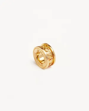 18k Gold Vermeil With Love Petal Charm Bycharlotte