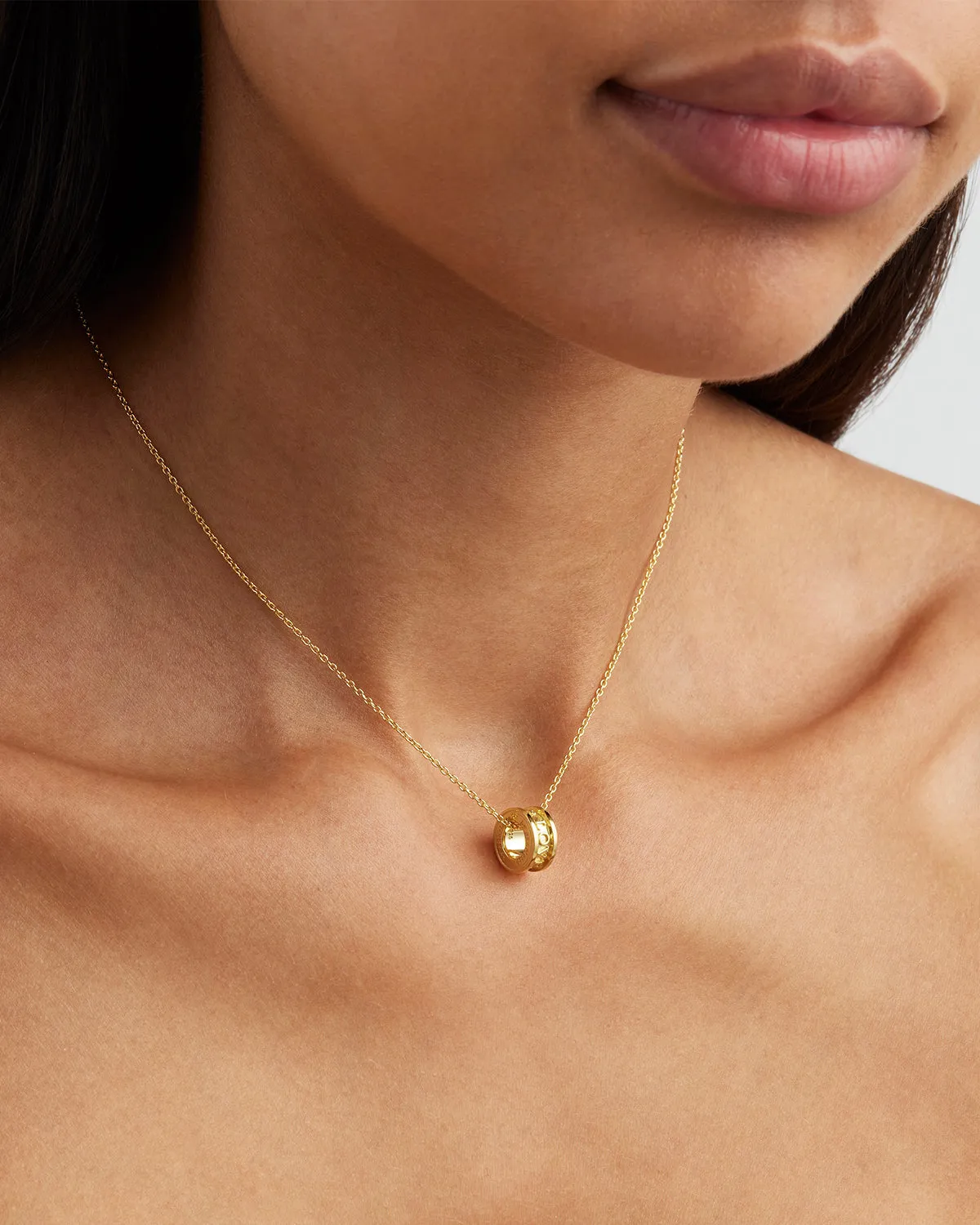 18k Gold Vermeil With Love Petal Charm Bycharlotte
