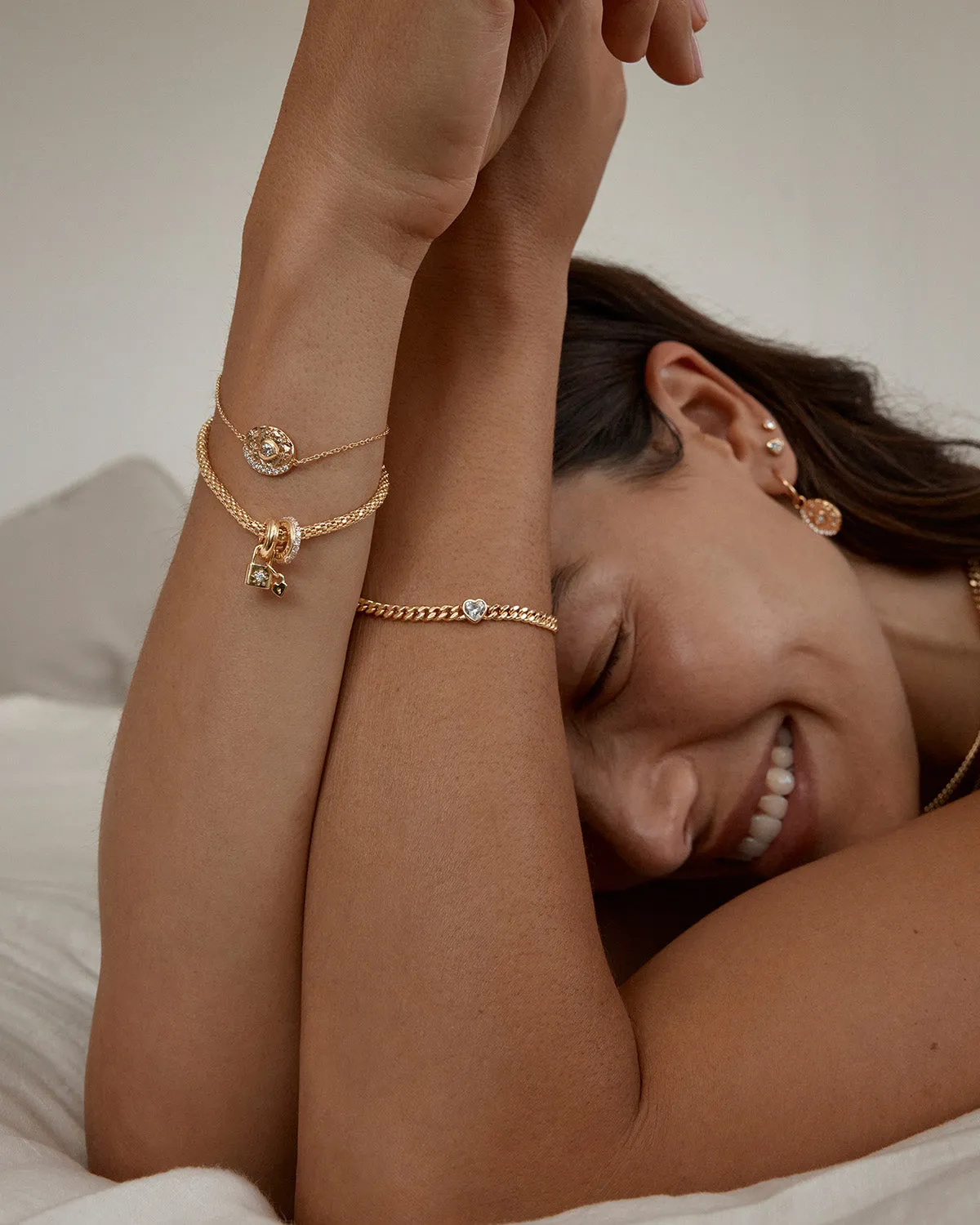 18k Gold Vermeil With You Always Petal Charm Bycharlotte