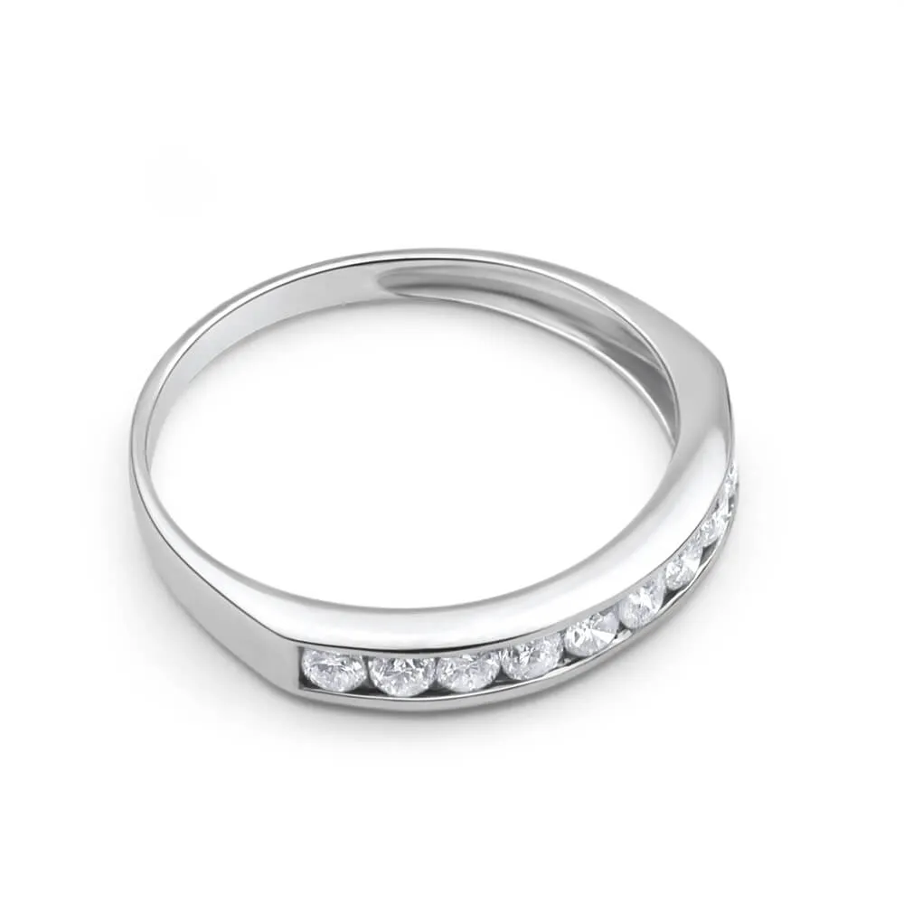 9ct White Gold Exquisite Diamond Ring Shiels