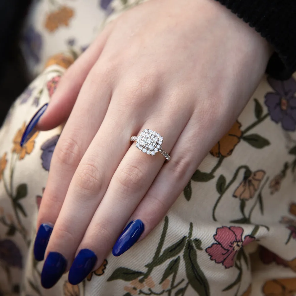 9ct Yellow Gold 1 Carat Luminesce Laboratory Grown Diamond Ring Shiels