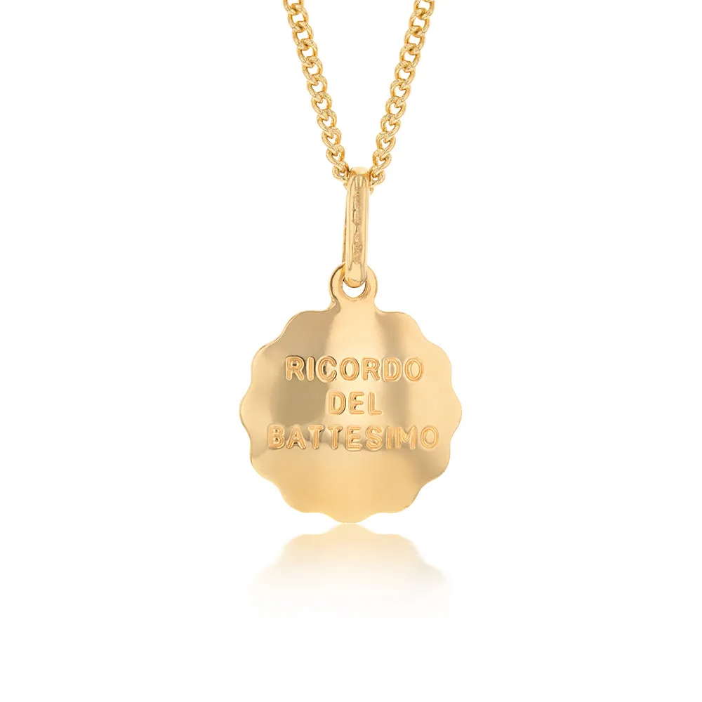 9ct Yellow Gold 12mm Pendant Shiels