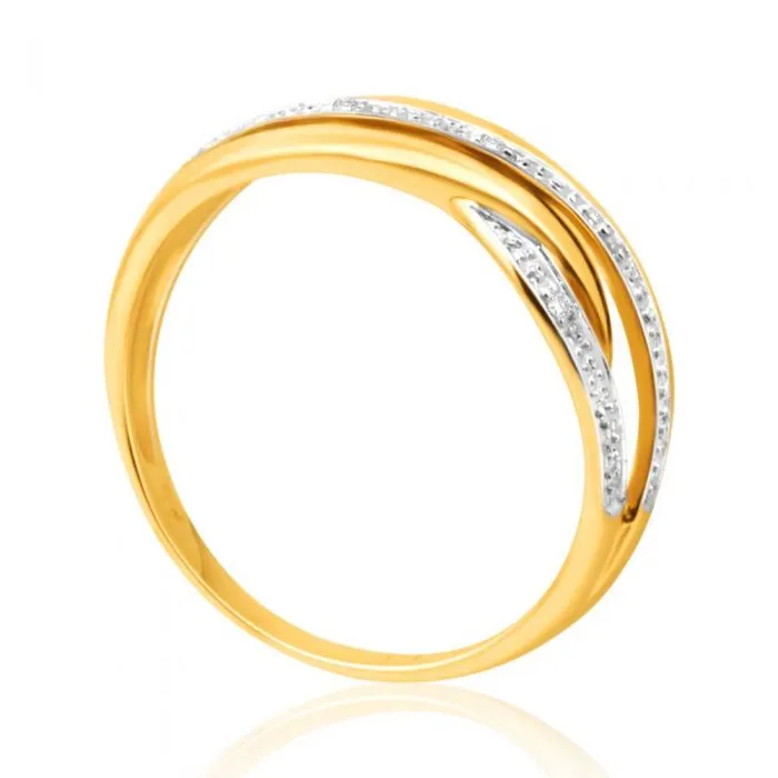9ct Yellow Gold "Darla" Diamond Ring Shiels