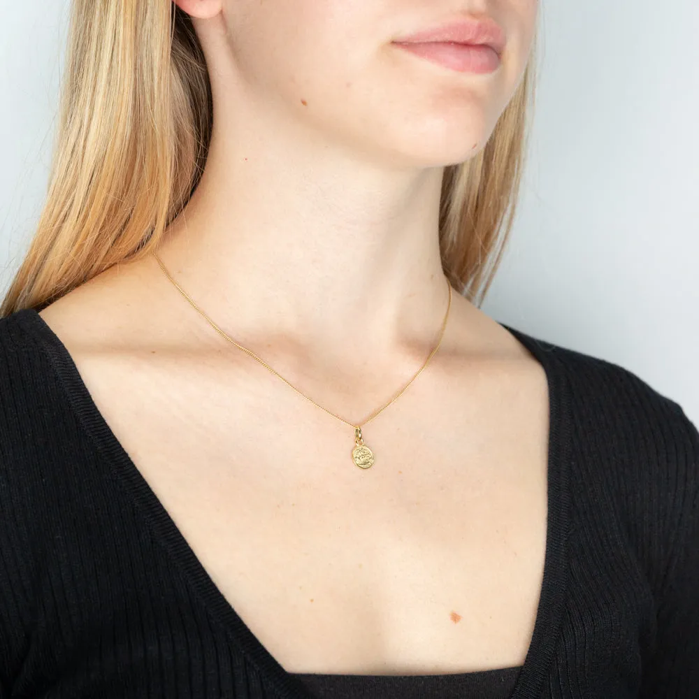 9ct Yellow Gold Sovereign Coin Pendant Shiels