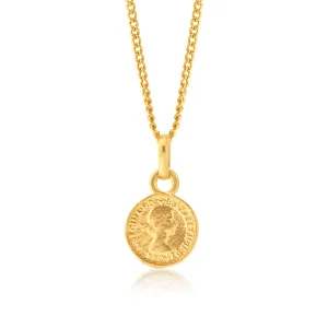 9ct Yellow Gold Sovereign Coin Pendant Shiels