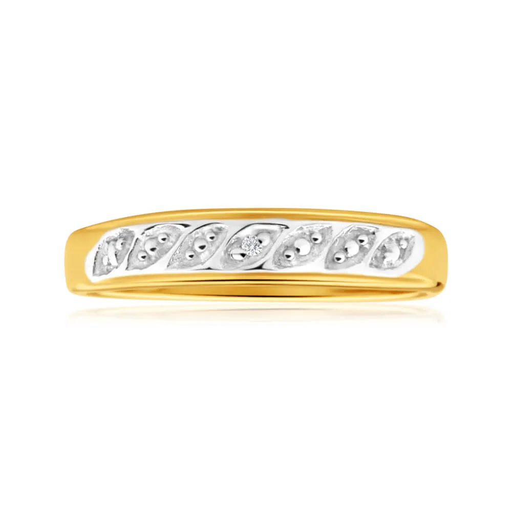 9ct Yellow Gold Sublime Diamond Ring Shiels