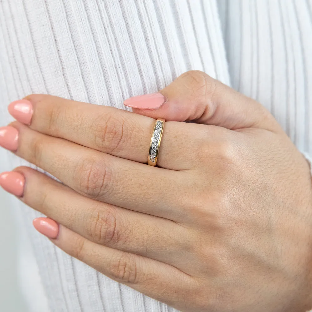 9ct Yellow Gold Sublime Diamond Ring Shiels
