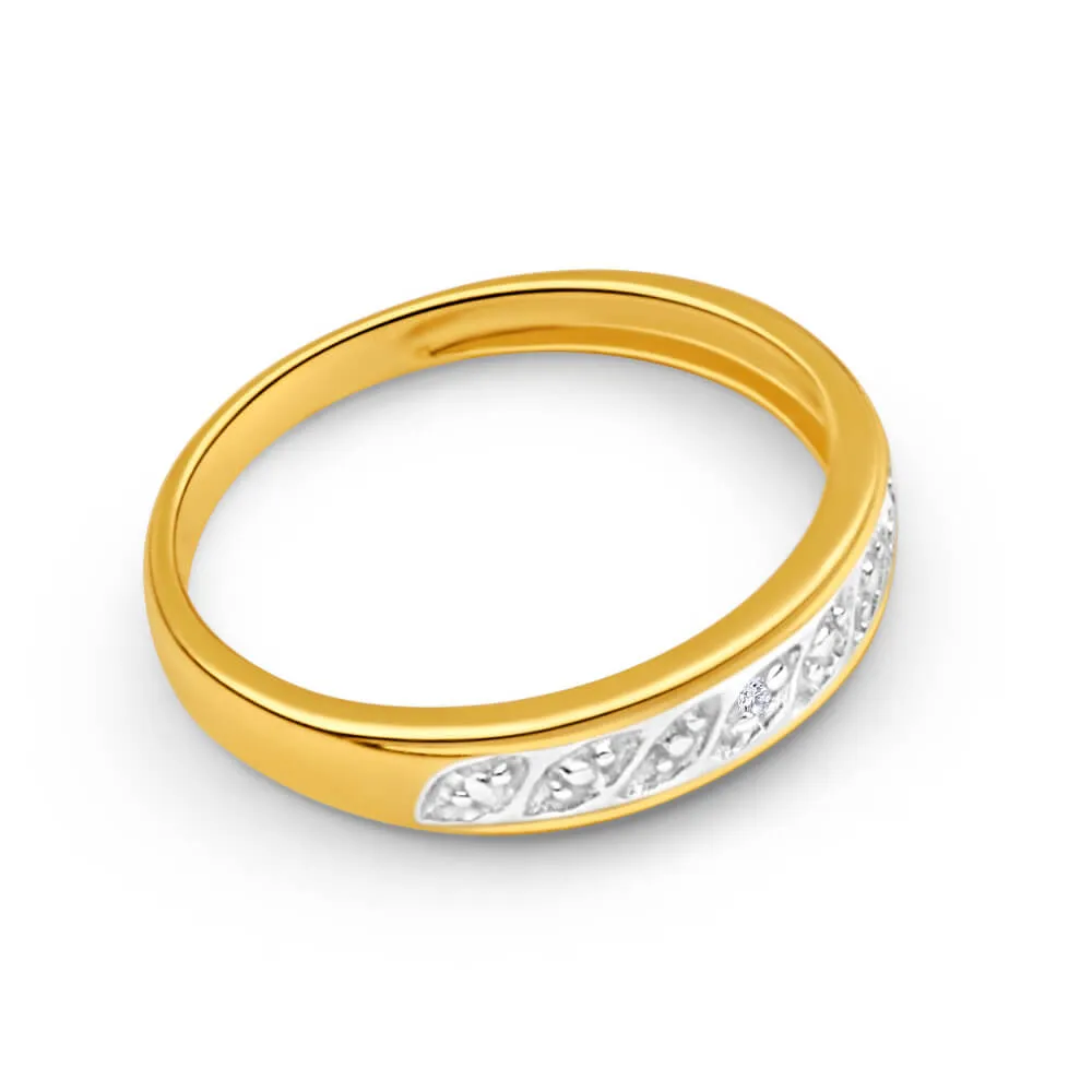 9ct Yellow Gold Sublime Diamond Ring Shiels