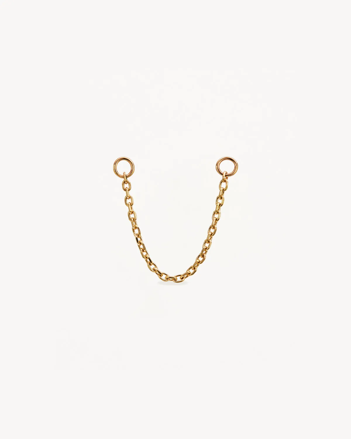 9k Solid Gold Earring Threader - 3cm Bycharlotte