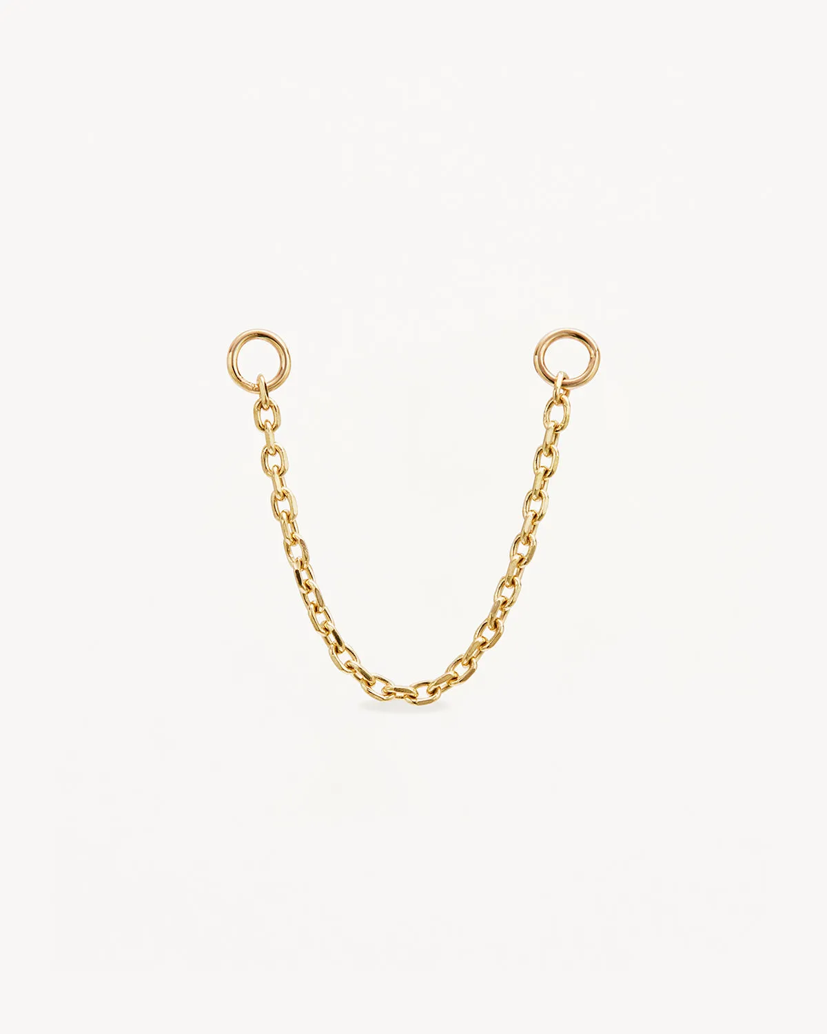 9k Solid Gold Earring Threader - 3cm Bycharlotte