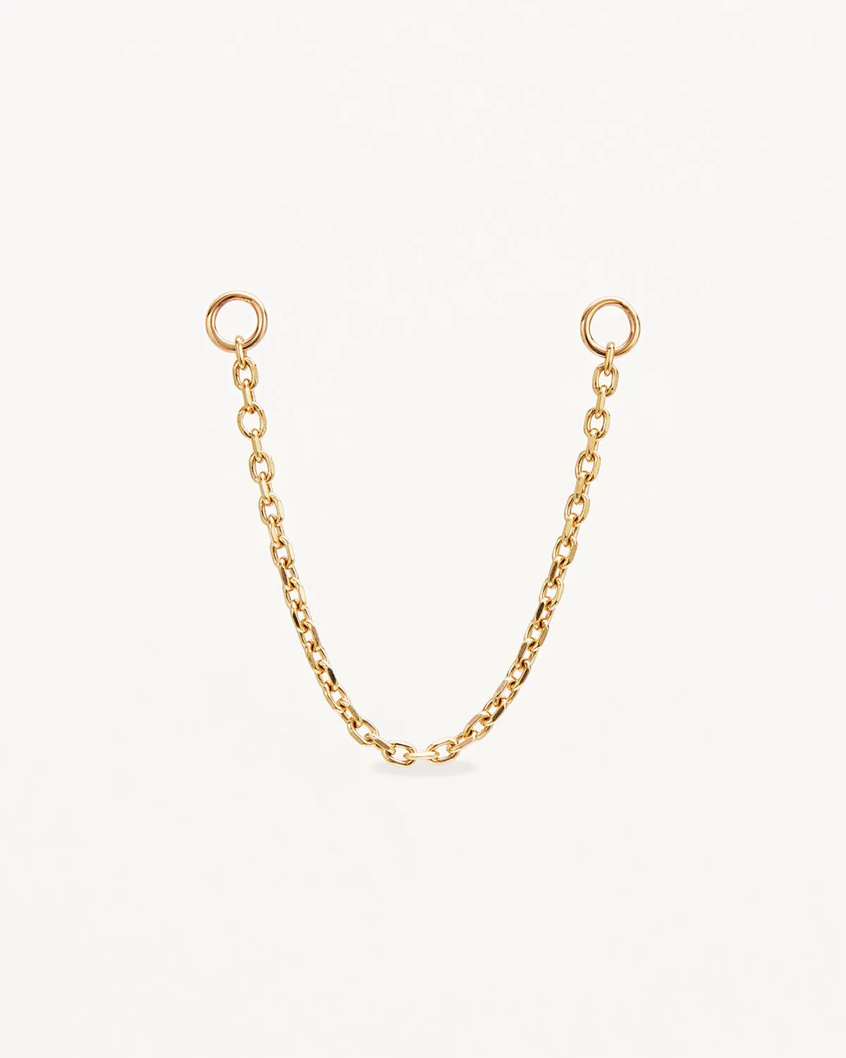 9k Solid Gold Earring Threader - 4cm Bycharlotte