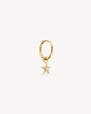 9k Solid Gold Estelle Lab-Grown Diamond Hoop Bycharlotte