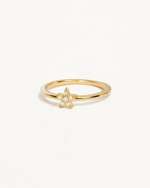 9k Solid Gold Estelle Lab-Grown Diamond Ring Bycharlotte