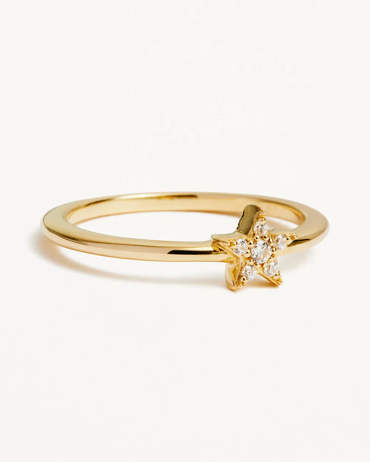 9k Solid Gold Estelle Lab-Grown Diamond Ring Bycharlotte