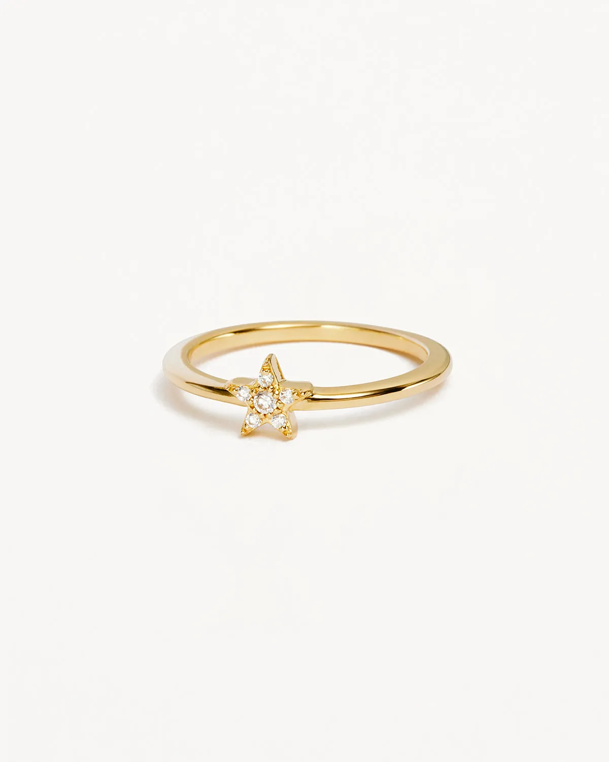 9k Solid Gold Estelle Lab-Grown Diamond Ring Bycharlotte