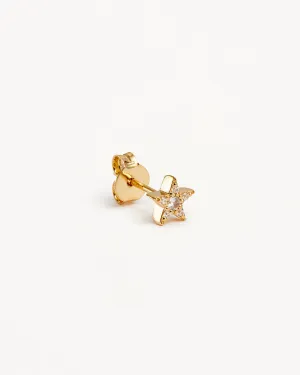 9k Solid Gold Estelle Lab-Grown Diamond Stud Earring Bycharlotte
