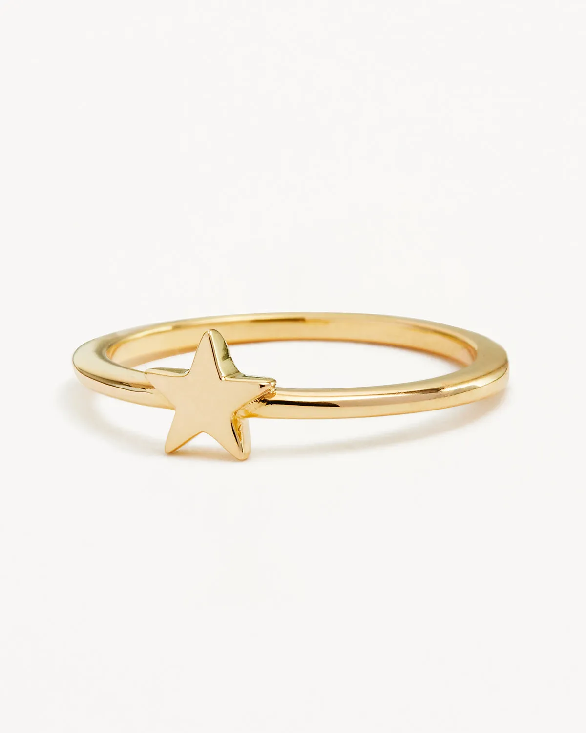 9k Solid Gold Wishing on a Star Ring Bycharlotte