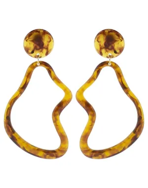 Abstract Drop Earrings