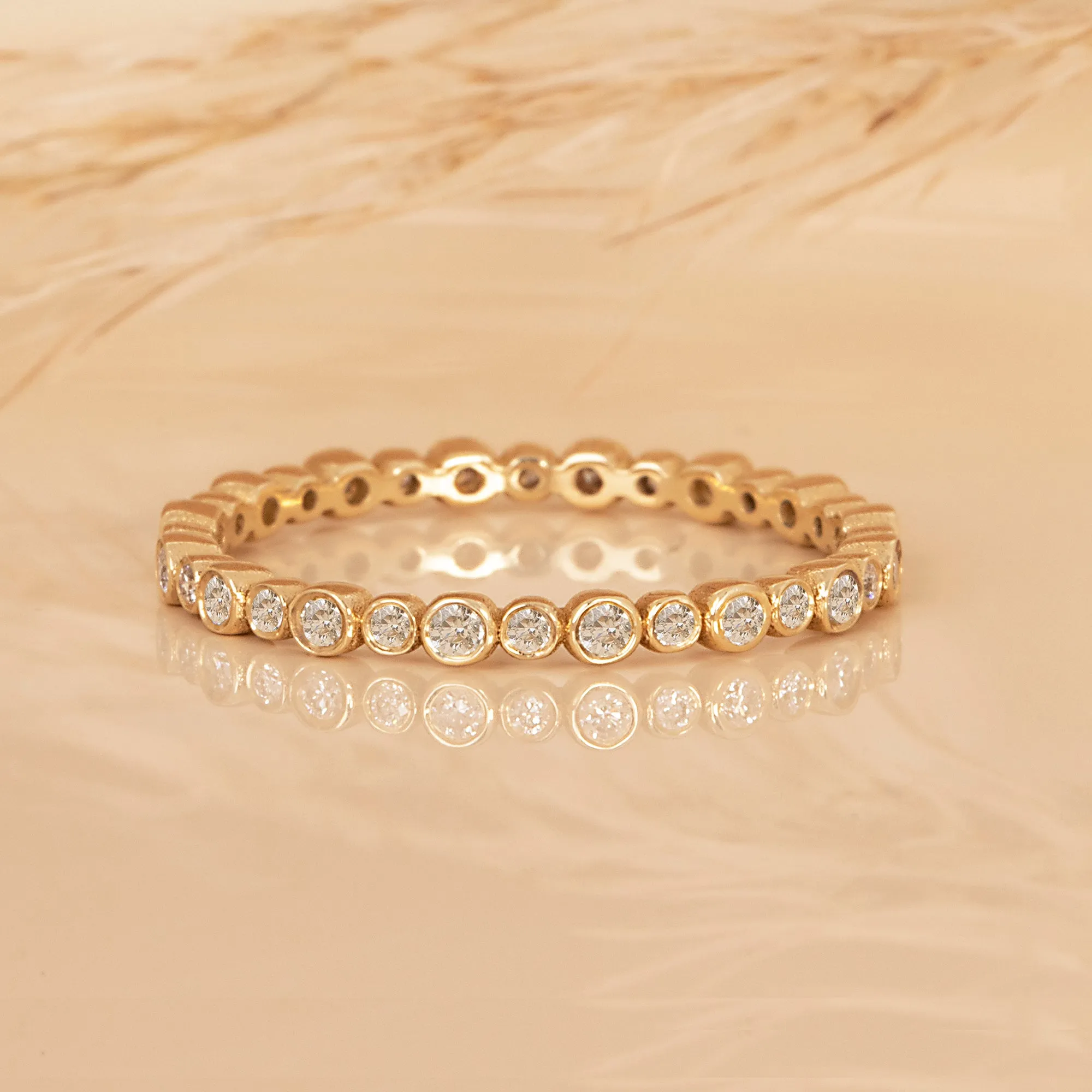 Alternating Diamond Eternity Band, Camila SARAHELISE