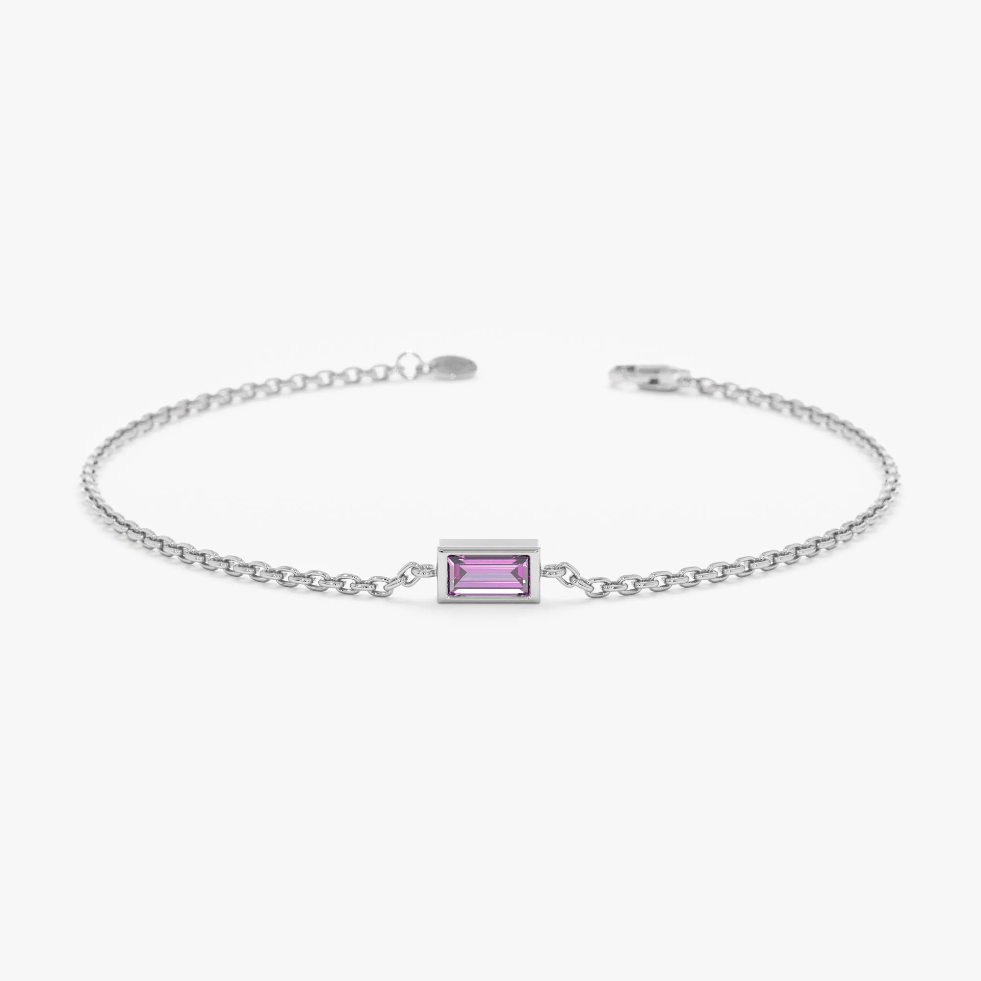 Amethyst Birthstone Bracelet, Teresa SARAHELISE