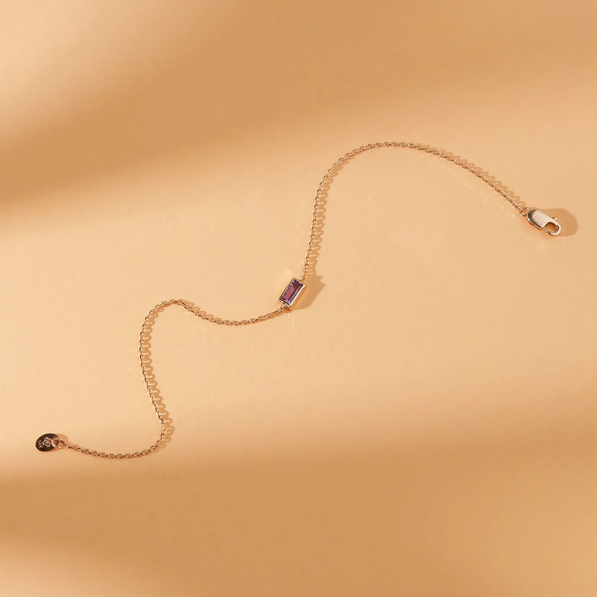 Amethyst Birthstone Bracelet, Teresa SARAHELISE