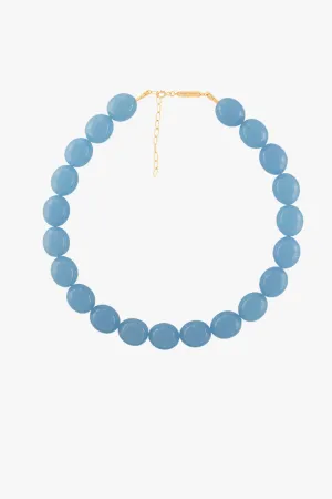 Aqua Do Mar Beaded Necklace Gold Plated Wildthings Collectables