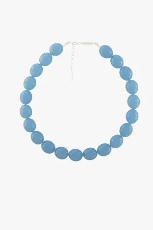 Aqua Do Mar Beaded Necklace Silver Wildthings Collectables