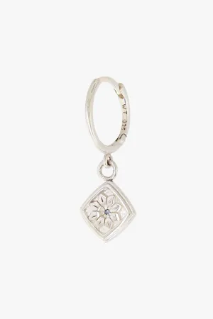 Azulejo Hoop Earring Silver Wildthings Collectables