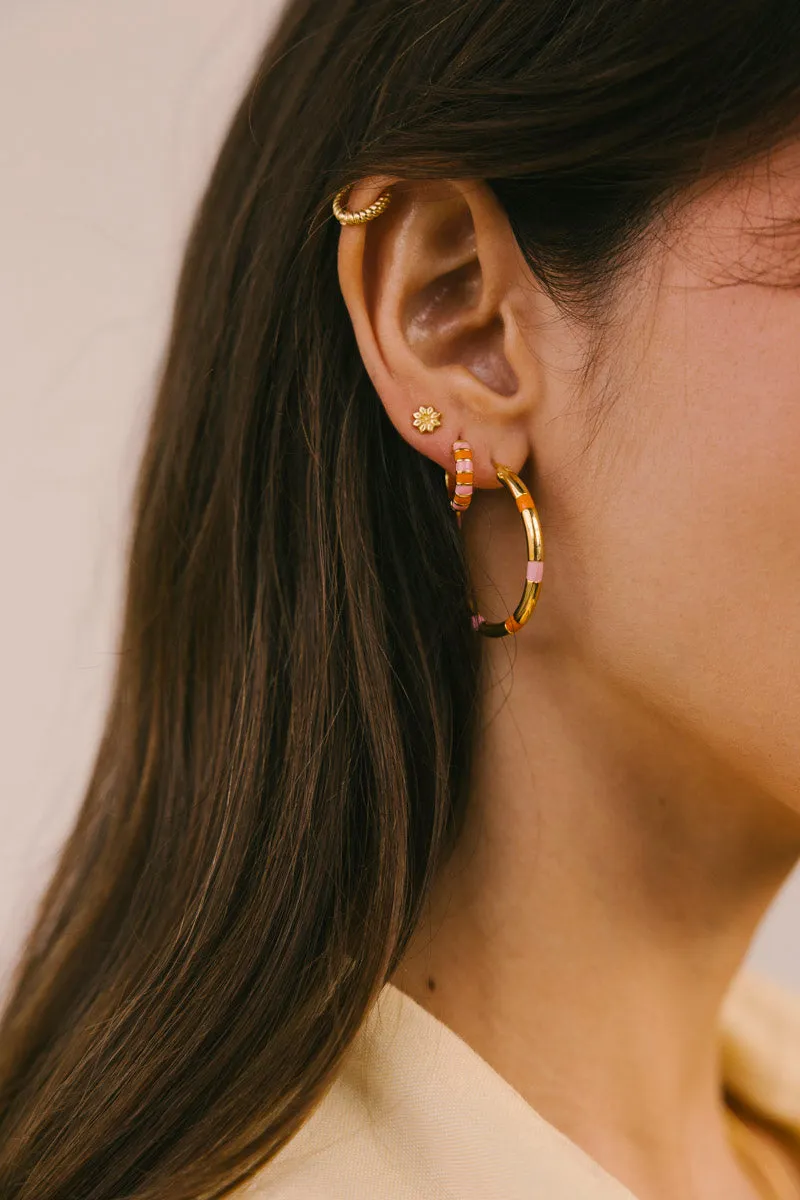 Azulejo Stud Gold Plated Wildthings Collectables