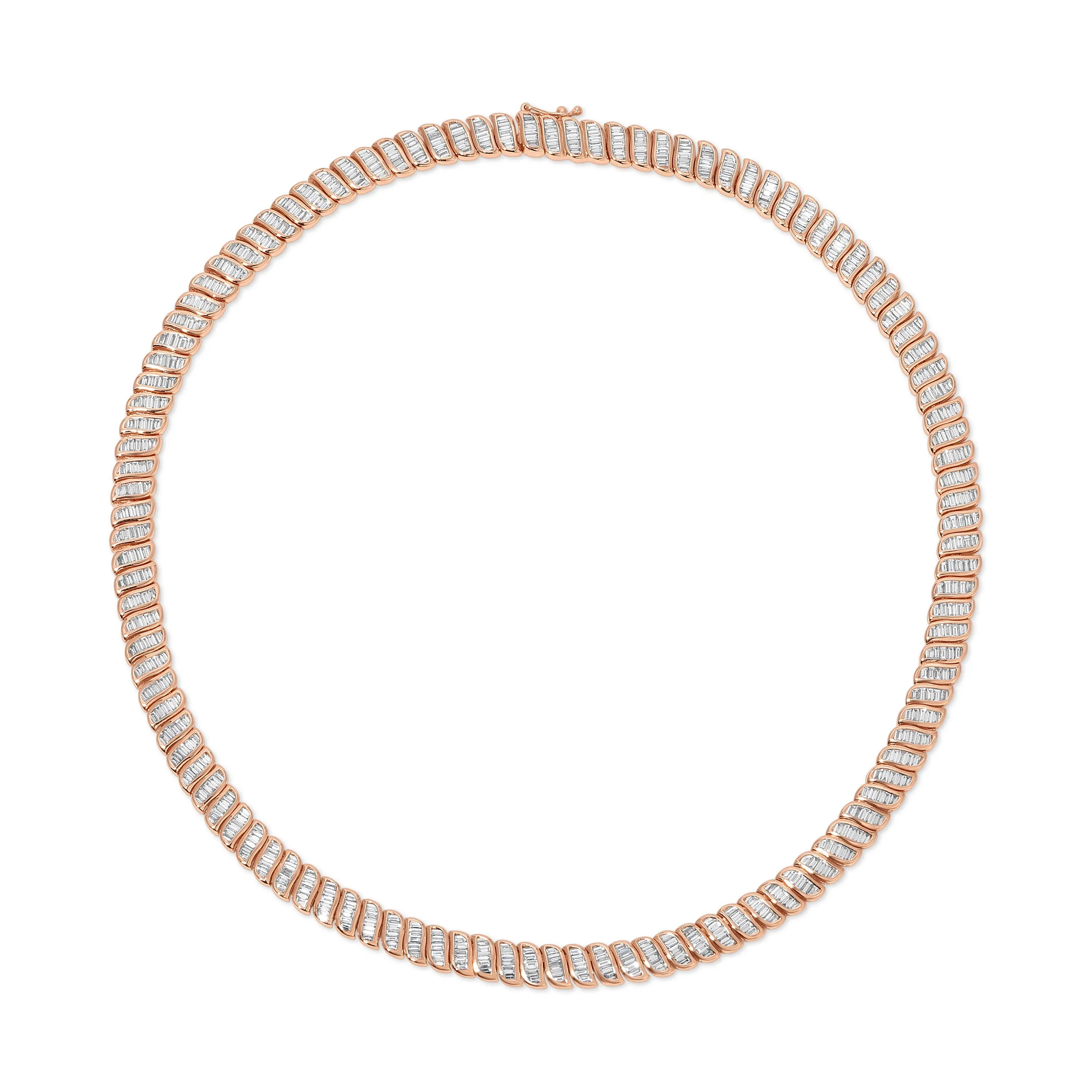 BAGUETTE DIAMOND ZOE CHOKER Anita Ko