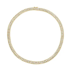 BAGUETTE DIAMOND ZOE CHOKER Anita Ko