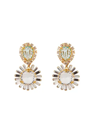 Baguette Statement Earrings