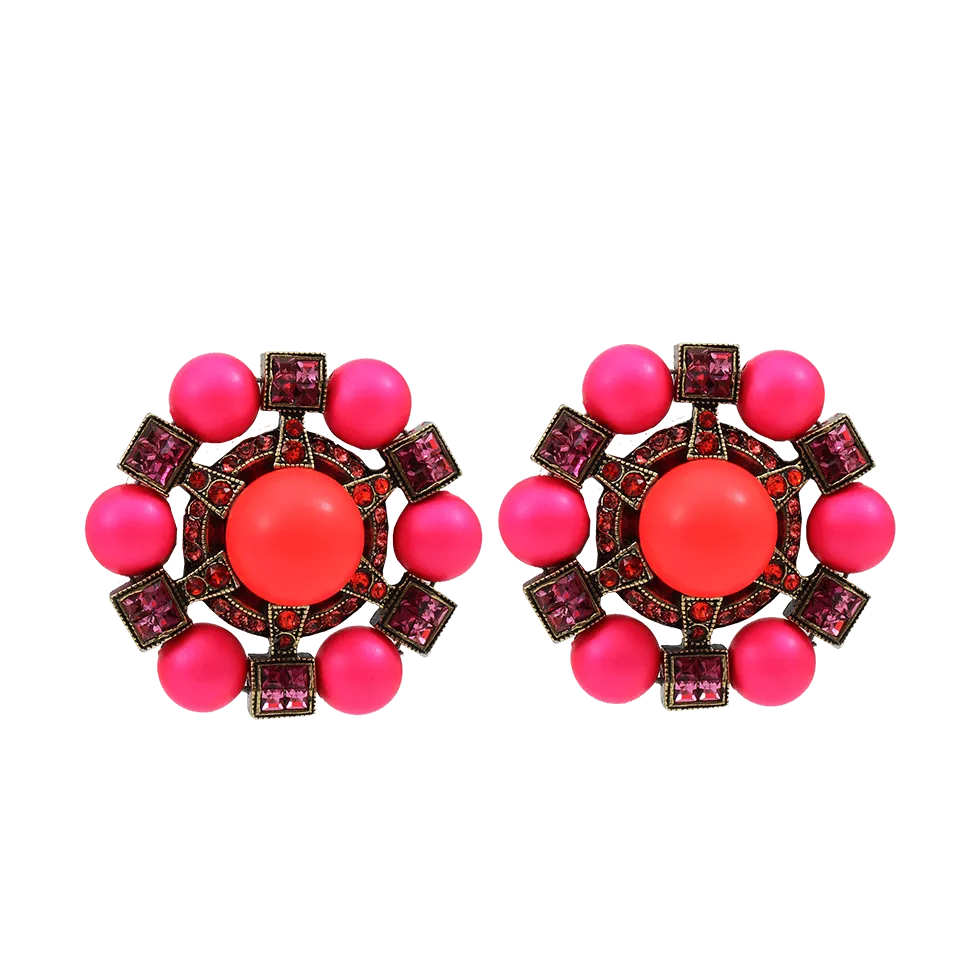 Bahia Clip Earrings