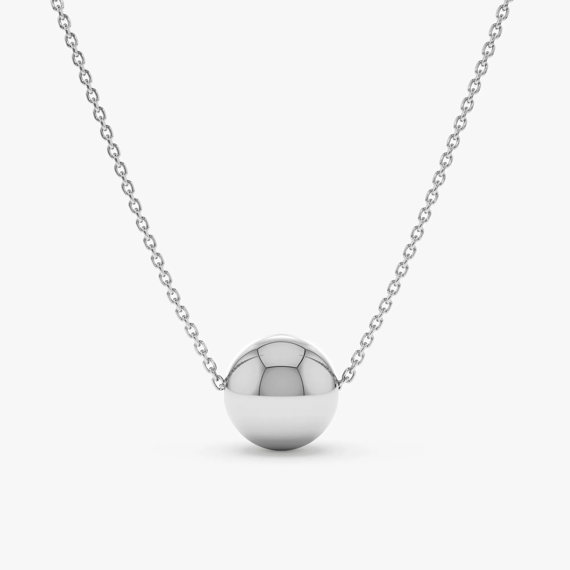 Ball Pendant Necklace, Demitra SARAHELISE