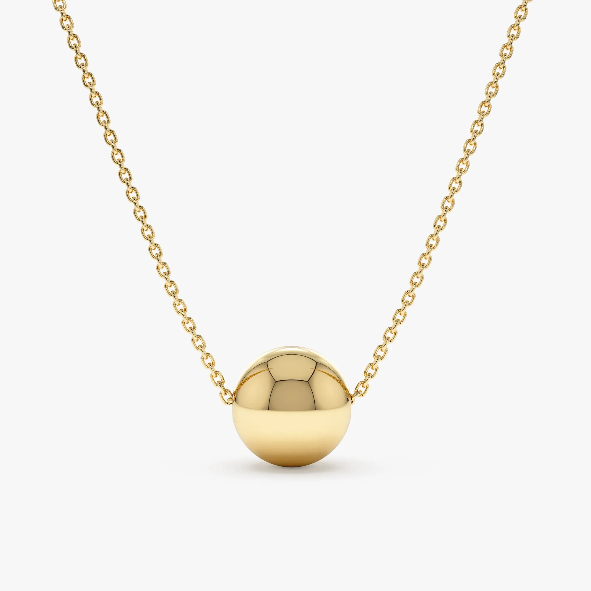 Ball Pendant Necklace, Demitra SARAHELISE