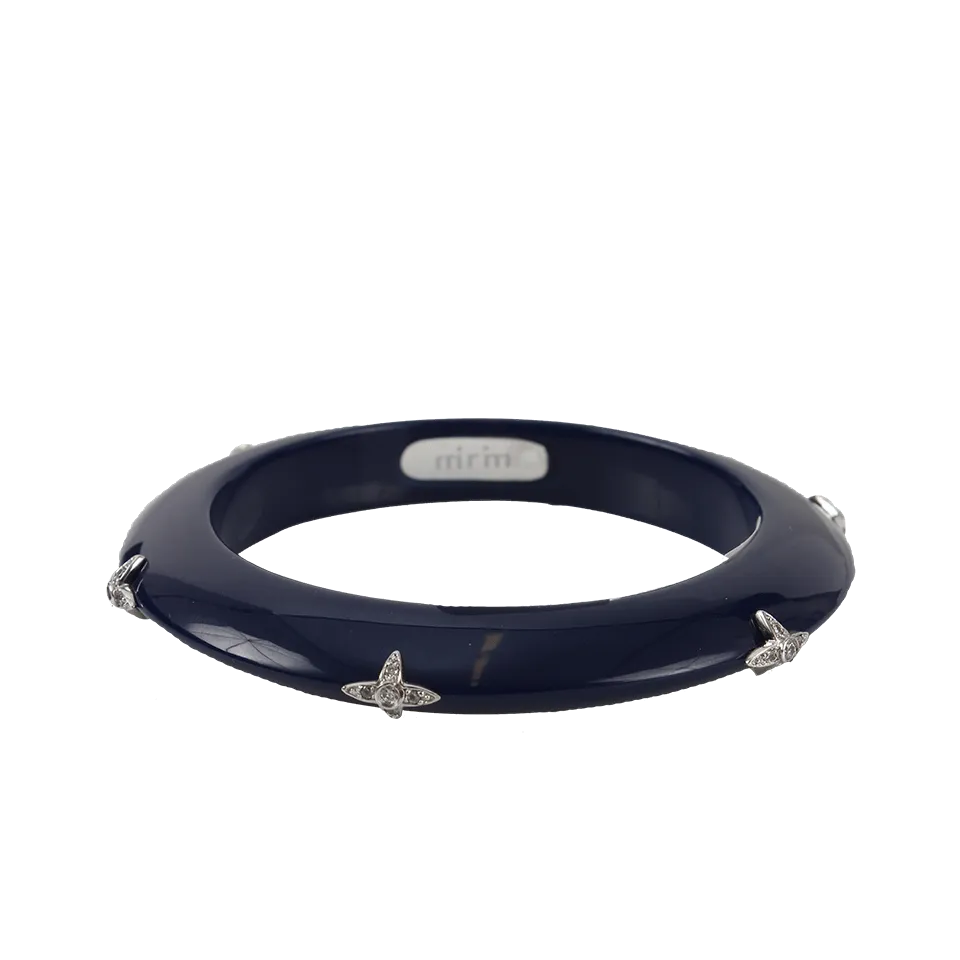Bangle with Flower Detail