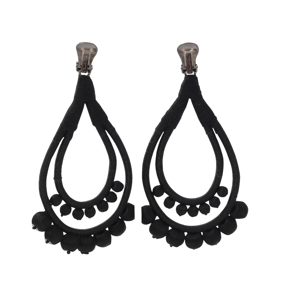 Beaded Teardrop Earrings