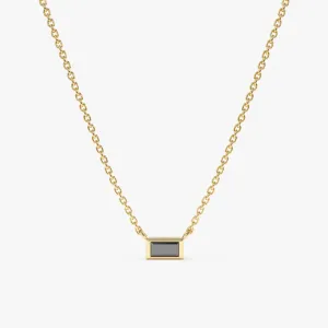 Black Diamond Necklace, Gianna SARAHELISE