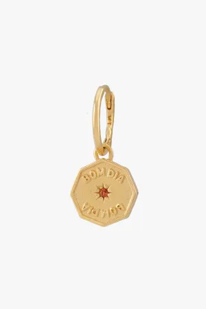Bom Dia Hoop Gold Plated Wildthings Collectables