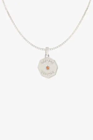 Bom Dia Necklace Silver Wildthings Collectables