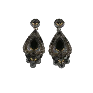 Brass Drop Earrings