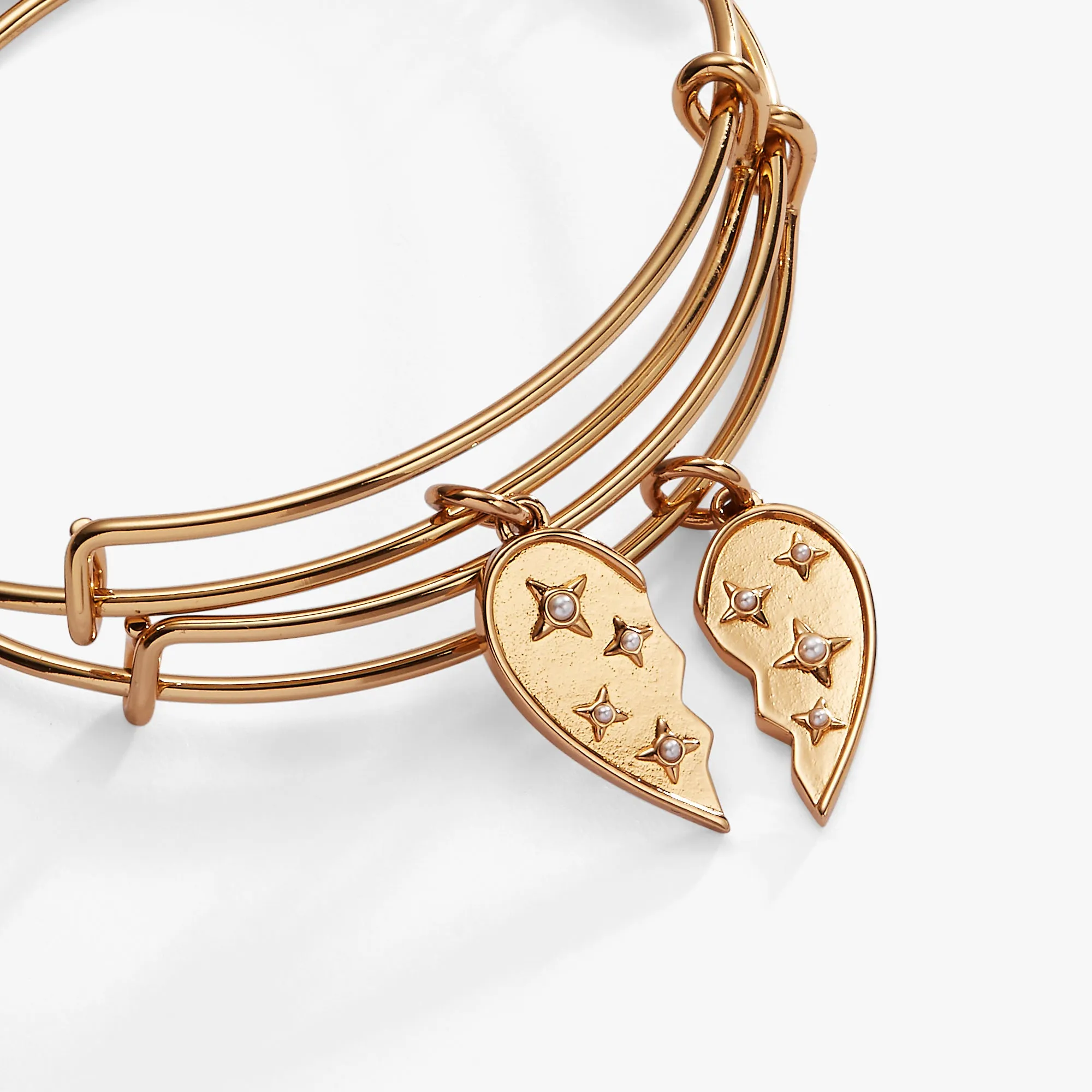 Broken Heart BFF Bangle, Set of 2